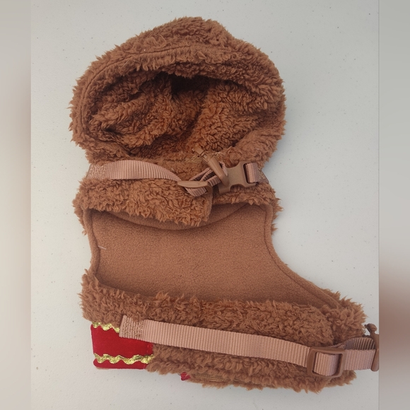 No brand Dog Like New Small Dog Christmas Reindeer Harness Costume